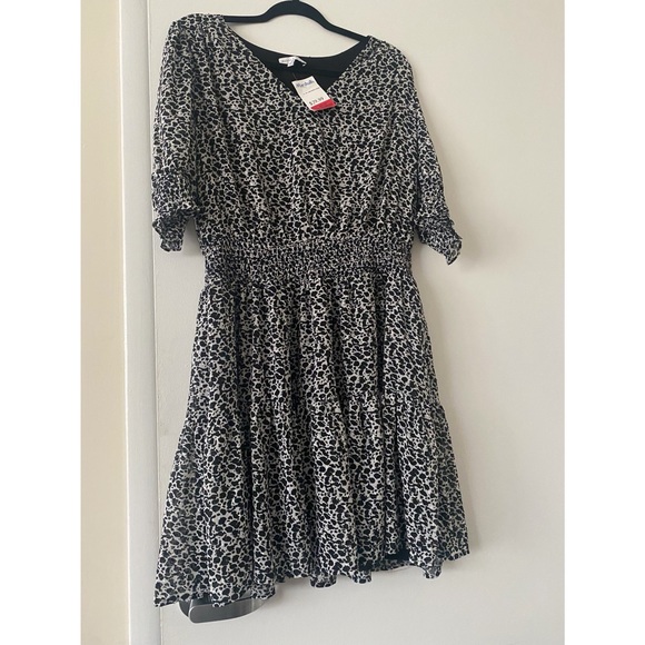 NWT grey leopard dress - Picture 1 of 4